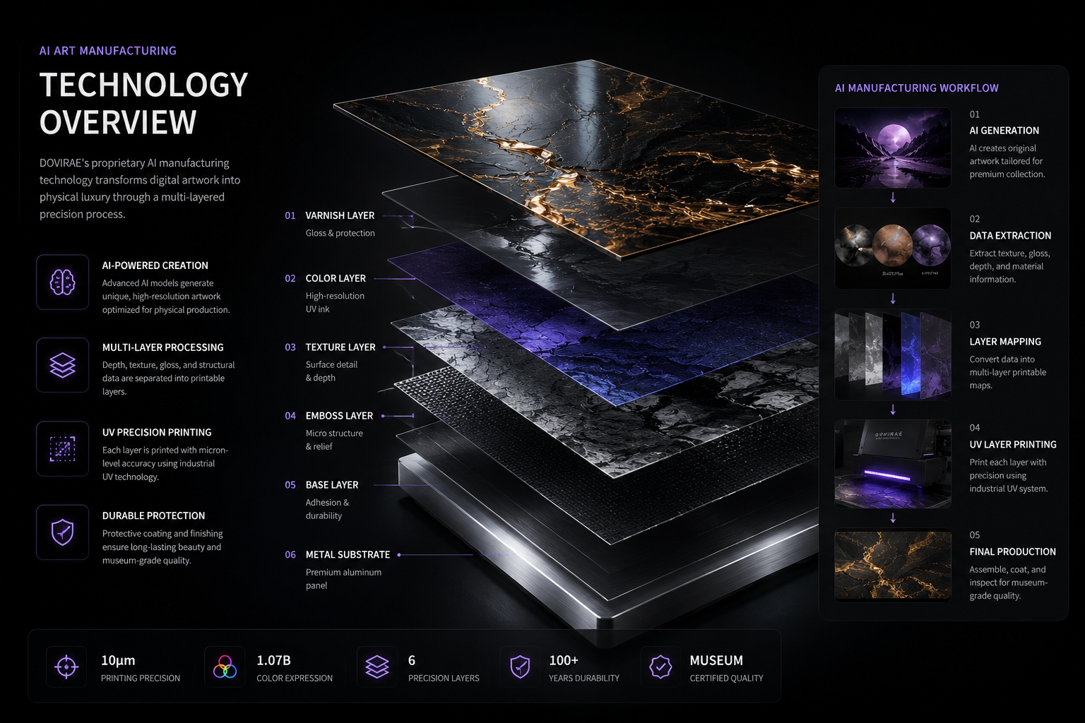 AI art manufacturing technology overview